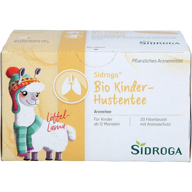 SIDROGA Bio Kinder-Hustentee Filterbeutel