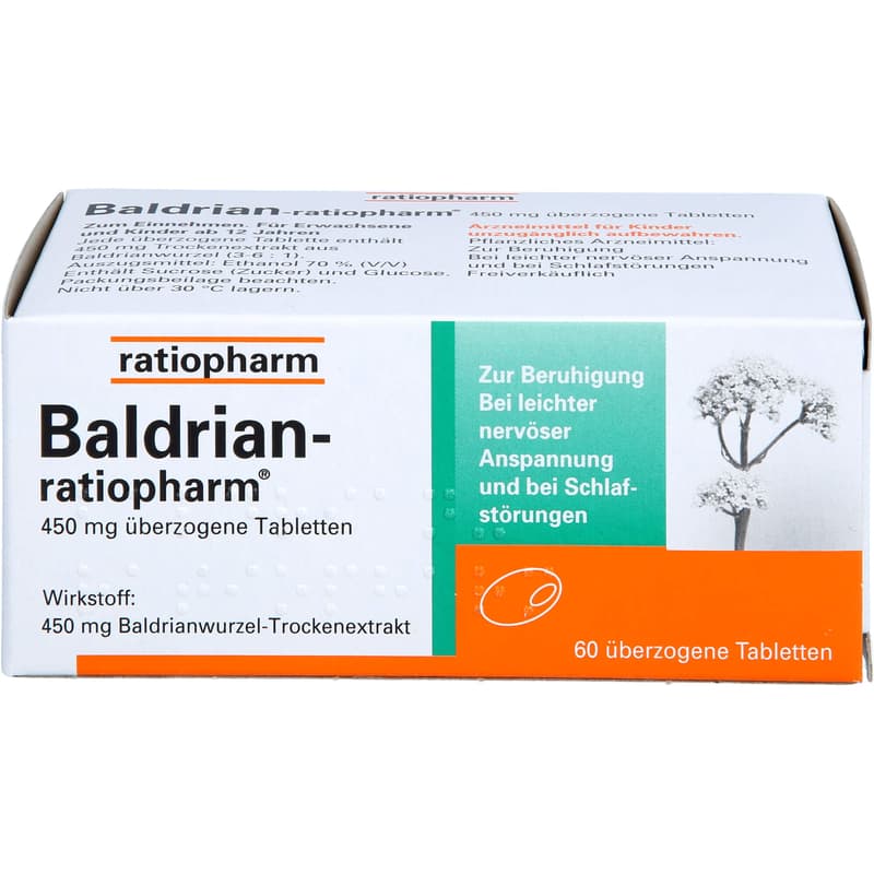 BALDRIAN-RATIOPHARM überzogene Tabletten