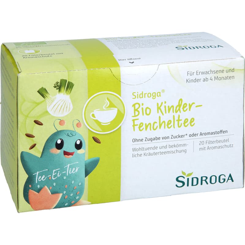 SIDROGA Bio Kinder-Fencheltee Filterbeutel