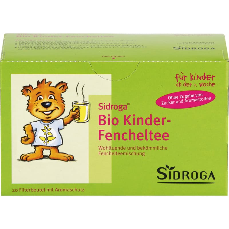 SIDROGA Bio Kinder-Fencheltee Filterbeutel