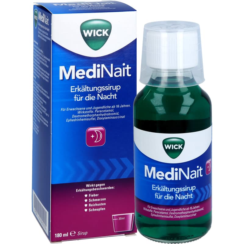 WICK MediNait Erkältungssirup für die Nacht