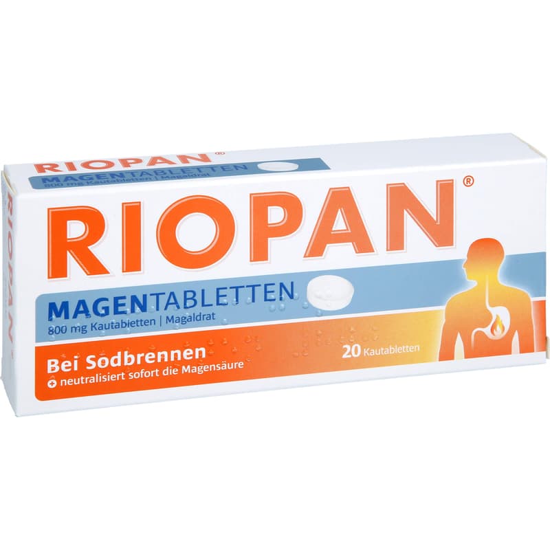 RIOPAN Magen Tabletten Kautabletten