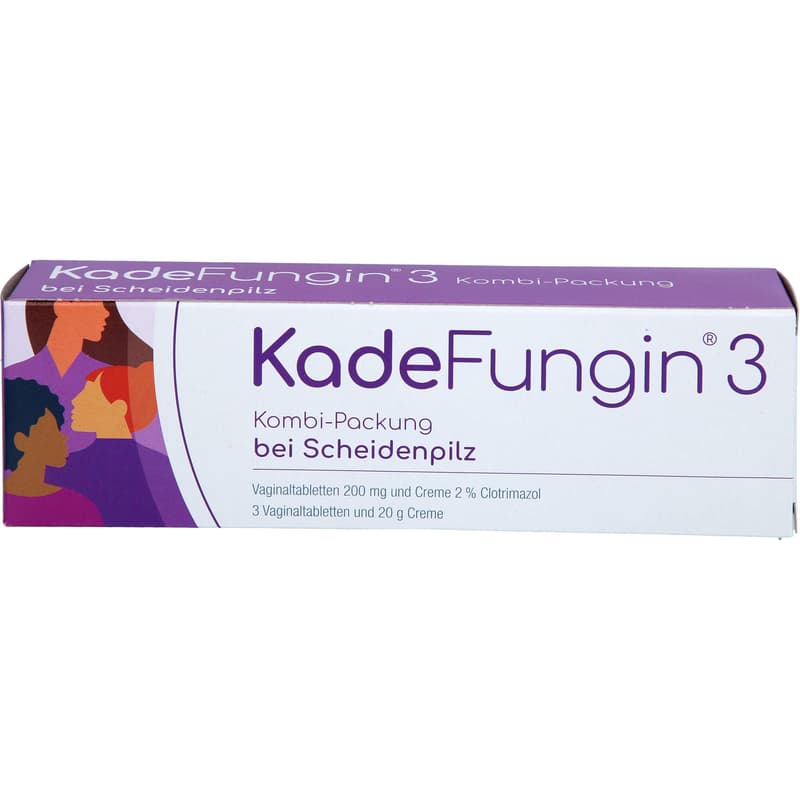 KADEFUNGIN 3 combi pack 20 g cream + 3 vaginal tablets
