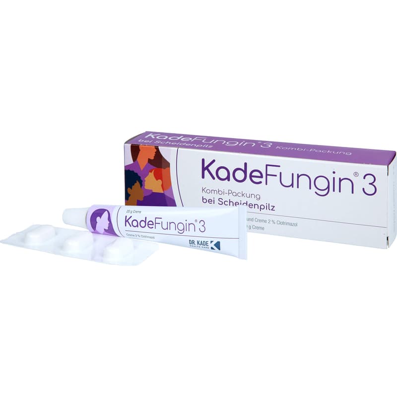 KADEFUNGIN 3 combi pack 20 g cream + 3 vaginal tablets