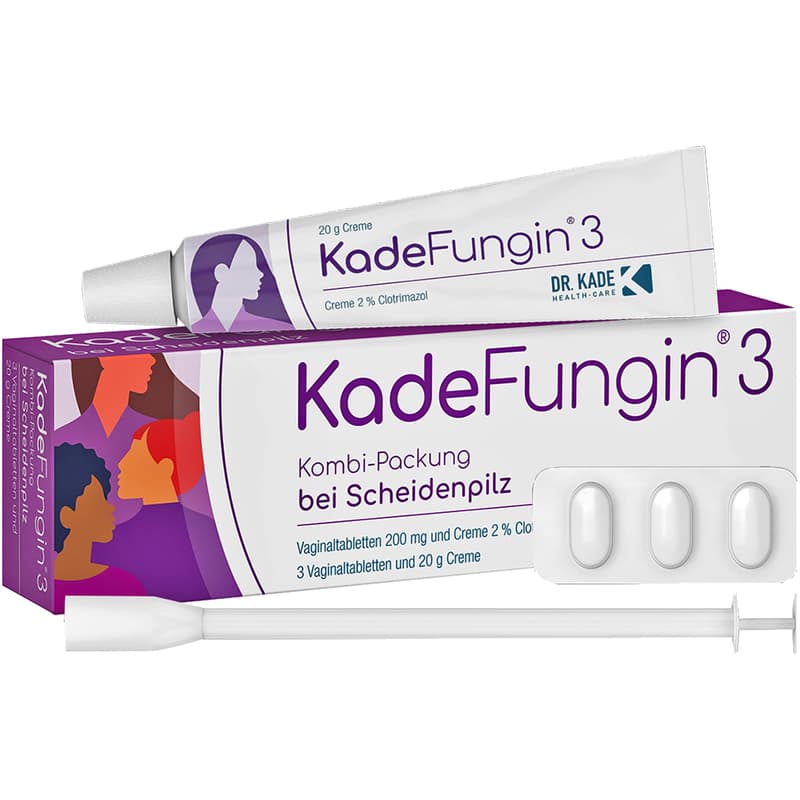 KADEFUNGIN 3 combi pack 20 g cream + 3 vaginal tablets
