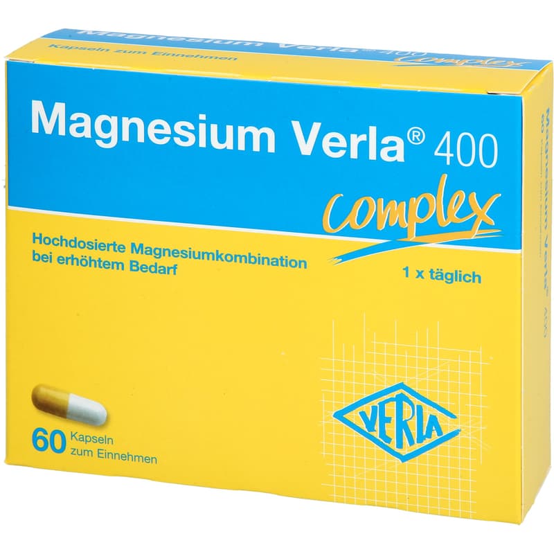 MAGNESIUM VERLA 400 capsules