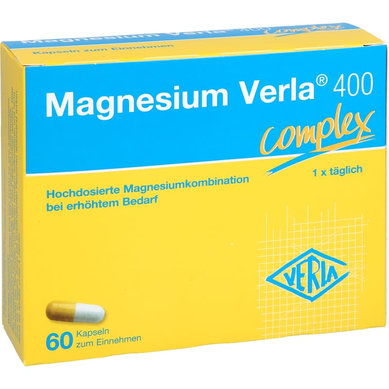 MAGNESIUM VERLA 400 capsules