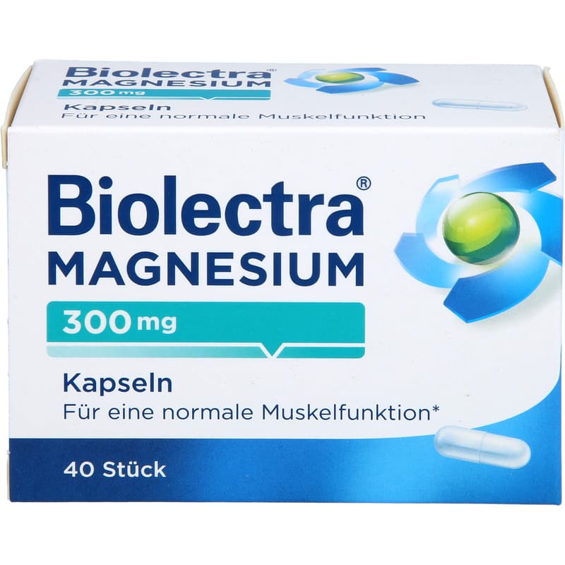 BIOLECTRA Magnesium 300 mg Kapseln