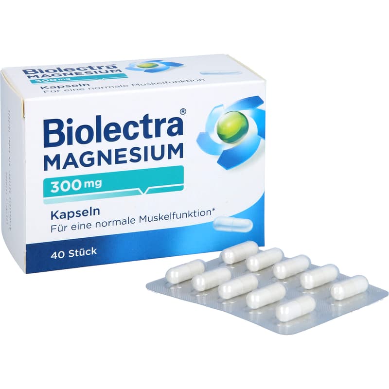 BIOLECTRA Magnesium 300 mg Kapseln