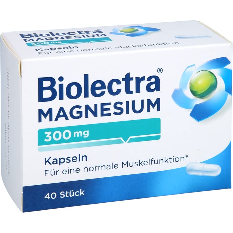 BIOLECTRA Magnesium 300 mg Kapseln