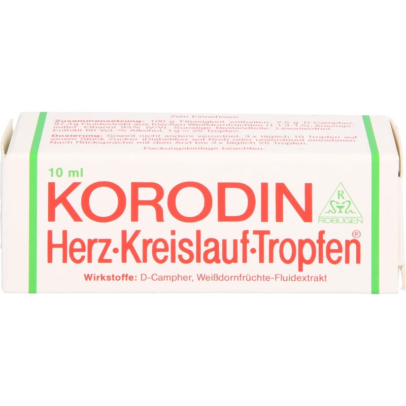 KORODIN cardiovascular drops for oral use
