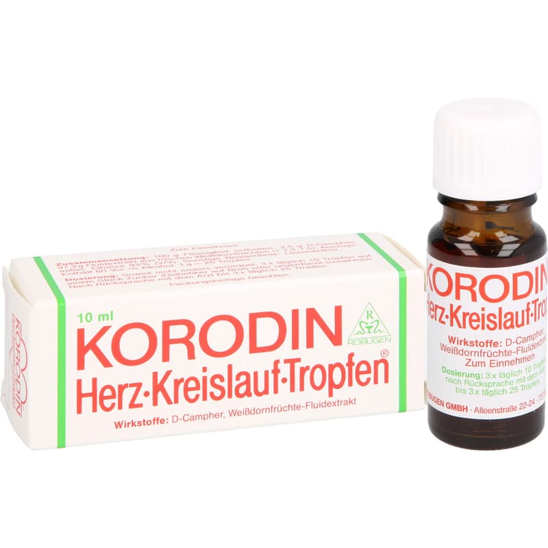 KORODIN cardiovascular drops for oral use