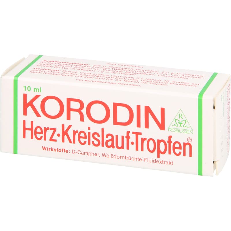 KORODIN cardiovascular drops for oral use