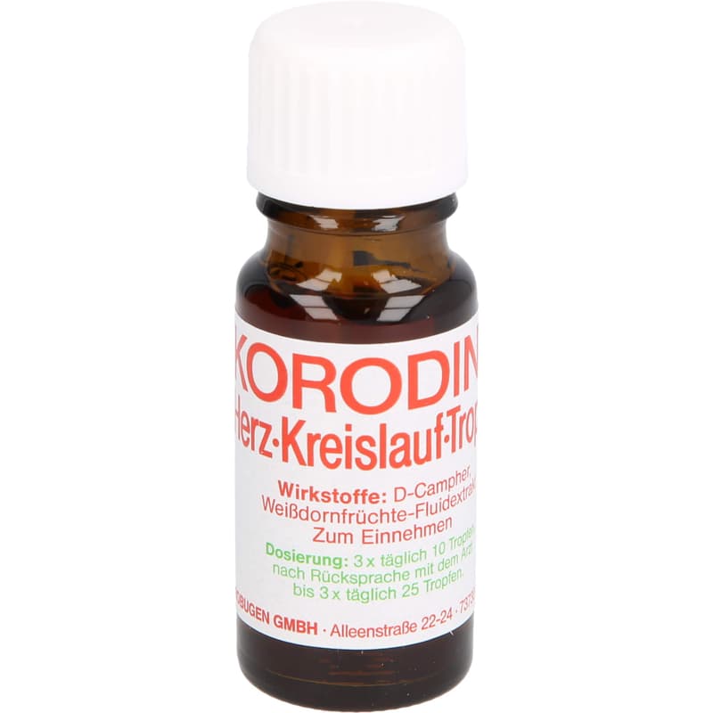 KORODIN cardiovascular drops for oral use