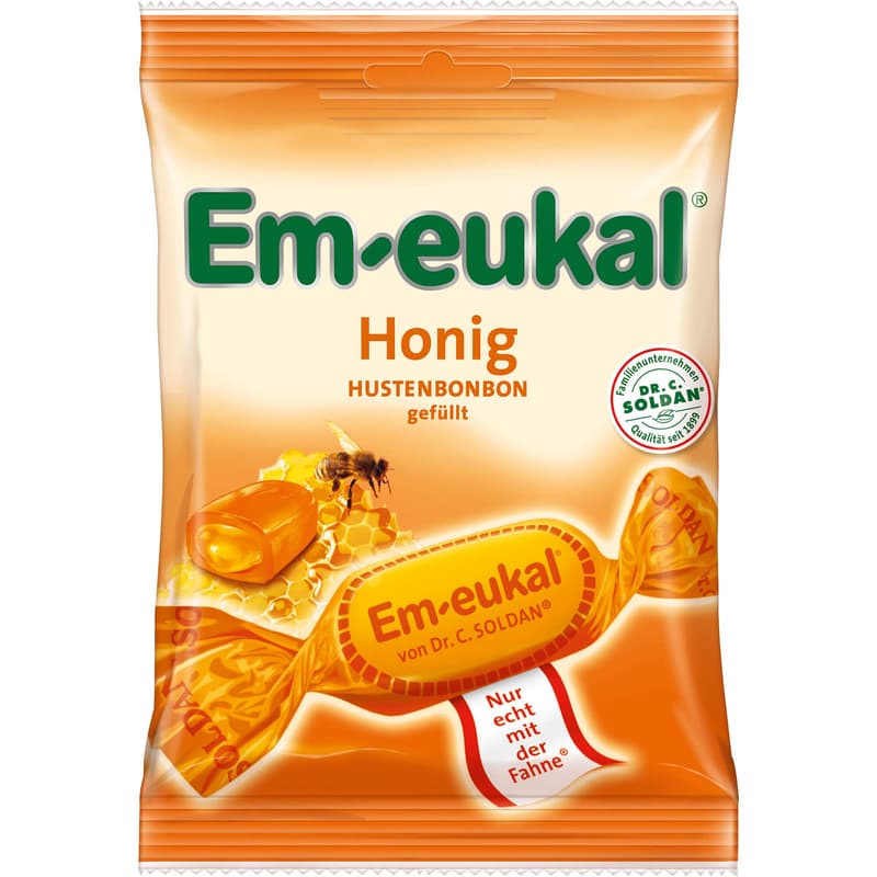 EM-EUKAL candies honey filled sugary