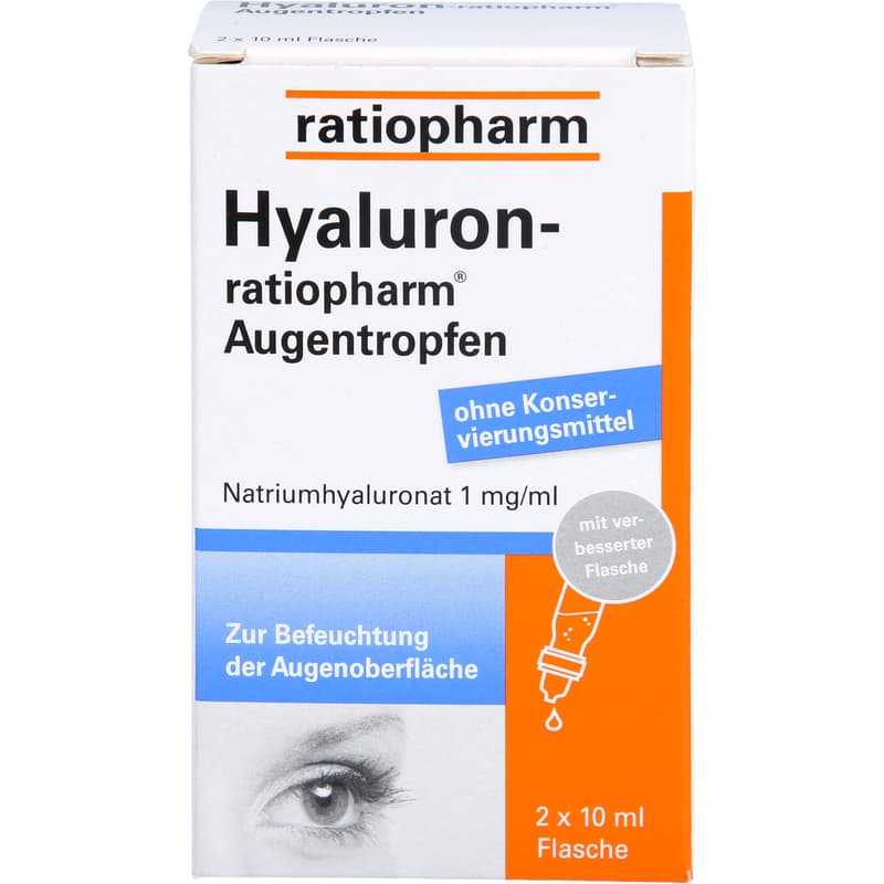HYALURON-RATIOPHARM Augentropfen