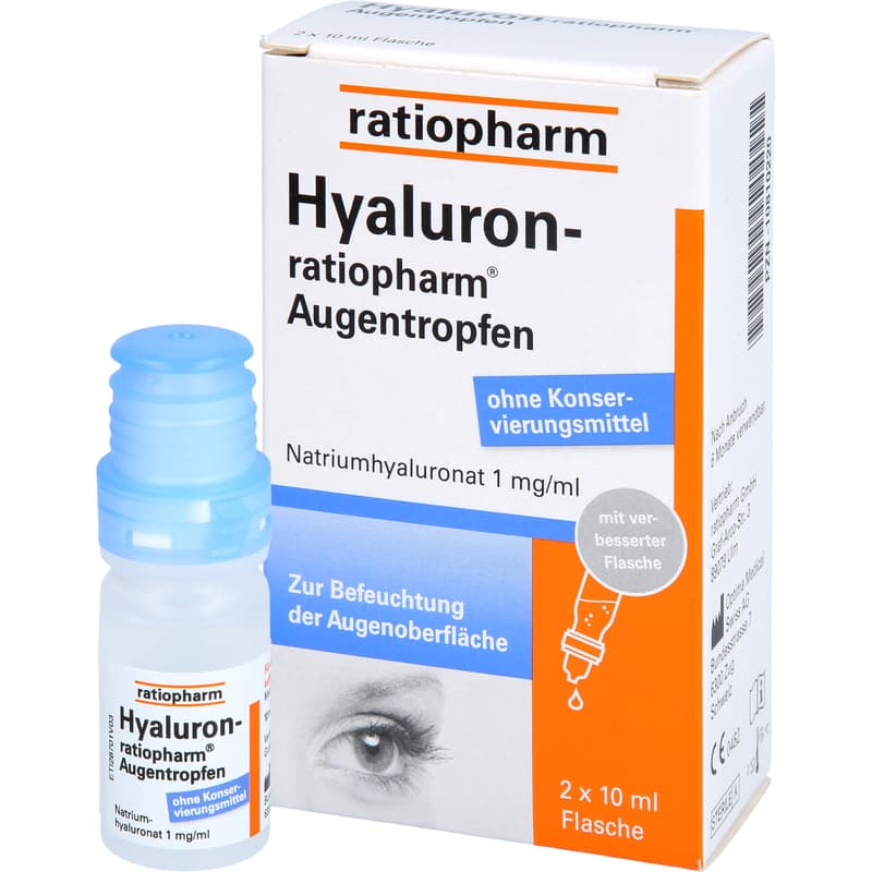 HYALURON-RATIOPHARM Augentropfen