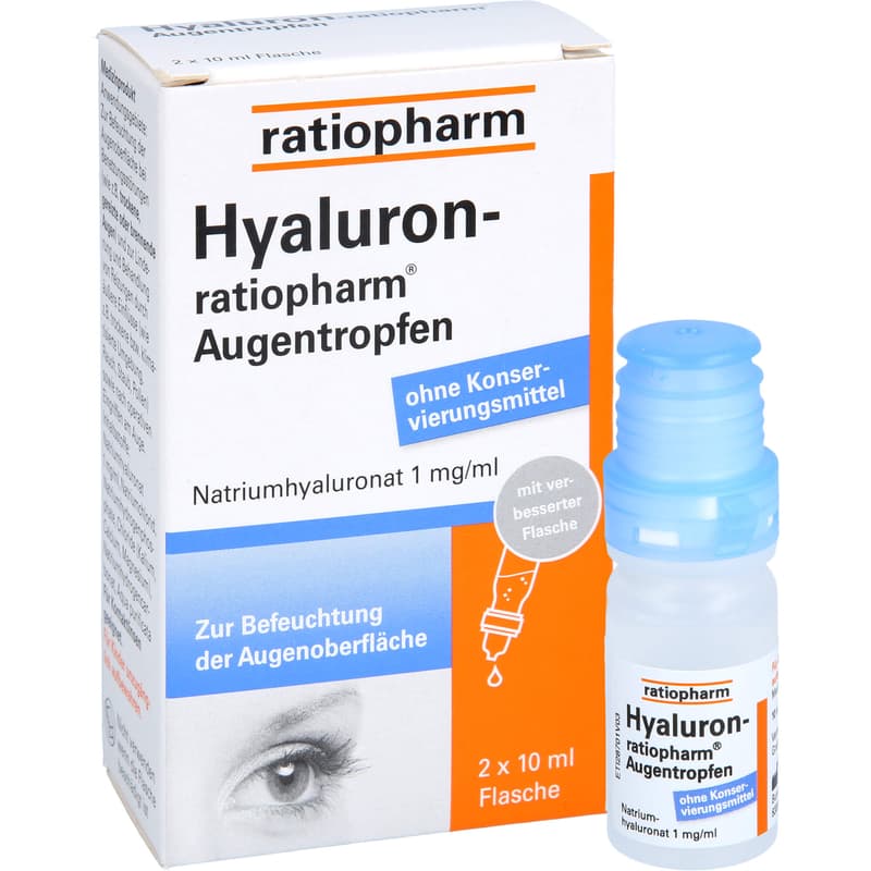HYALURON-RATIOPHARM Augentropfen
