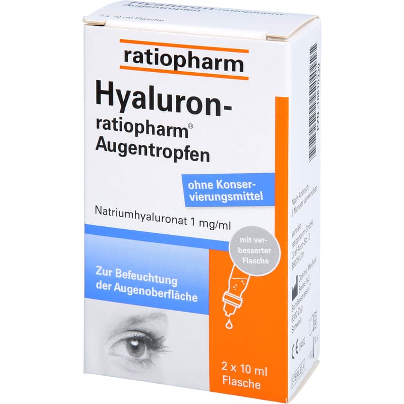 HYALURON-RATIOPHARM Augentropfen
