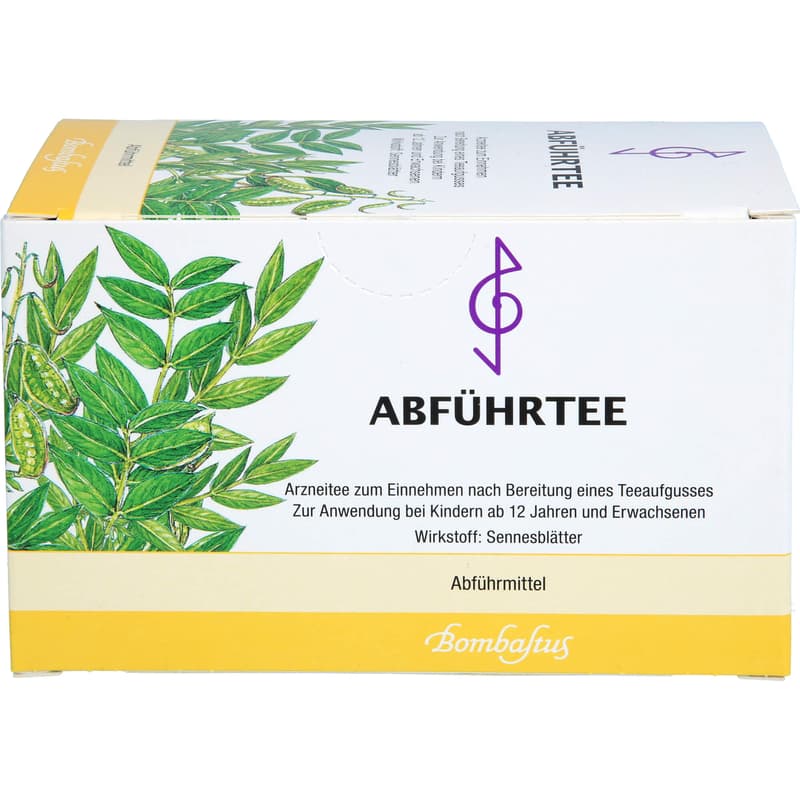 Laxative tea filter bags