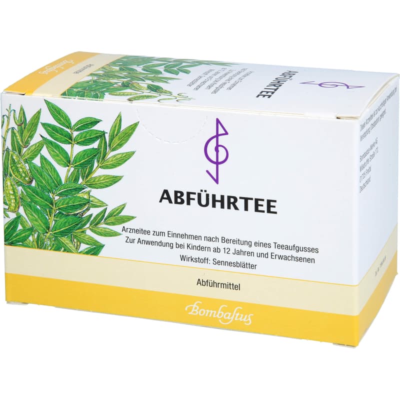 Laxative tea filter bags