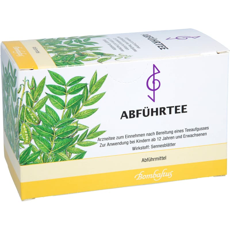 Laxative tea filter bags