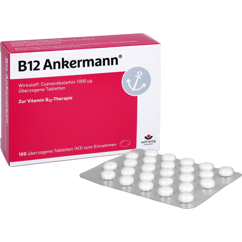 B12 ANKERMANN überzogene Tabletten