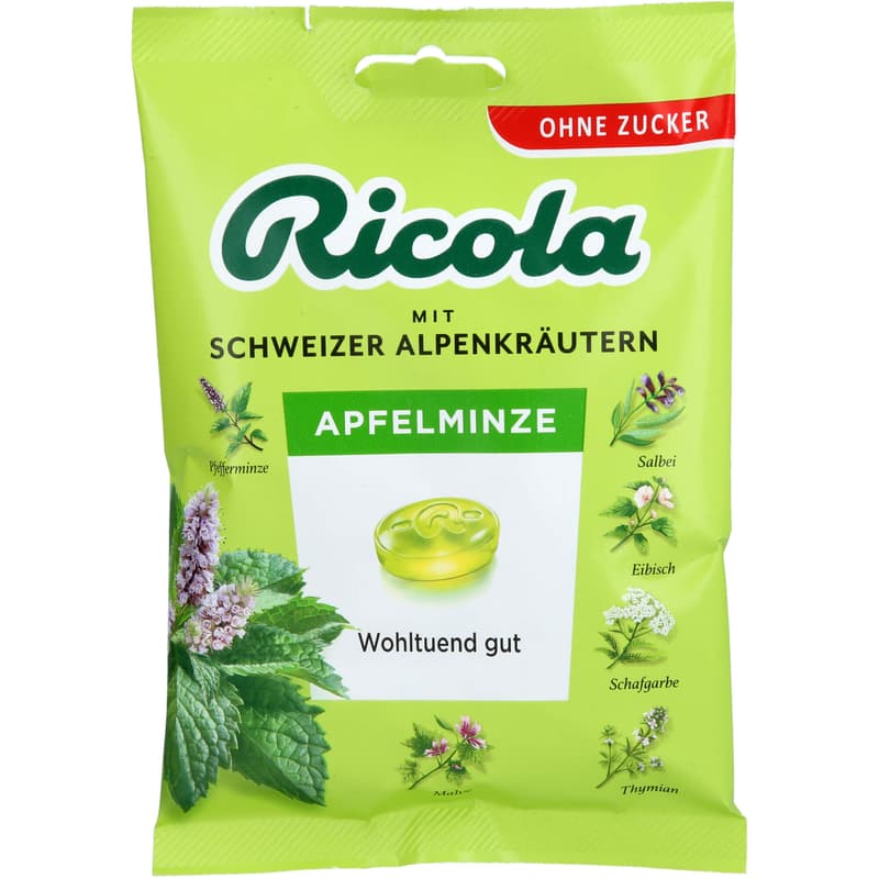 RICOLA oz-bag apple mint candies