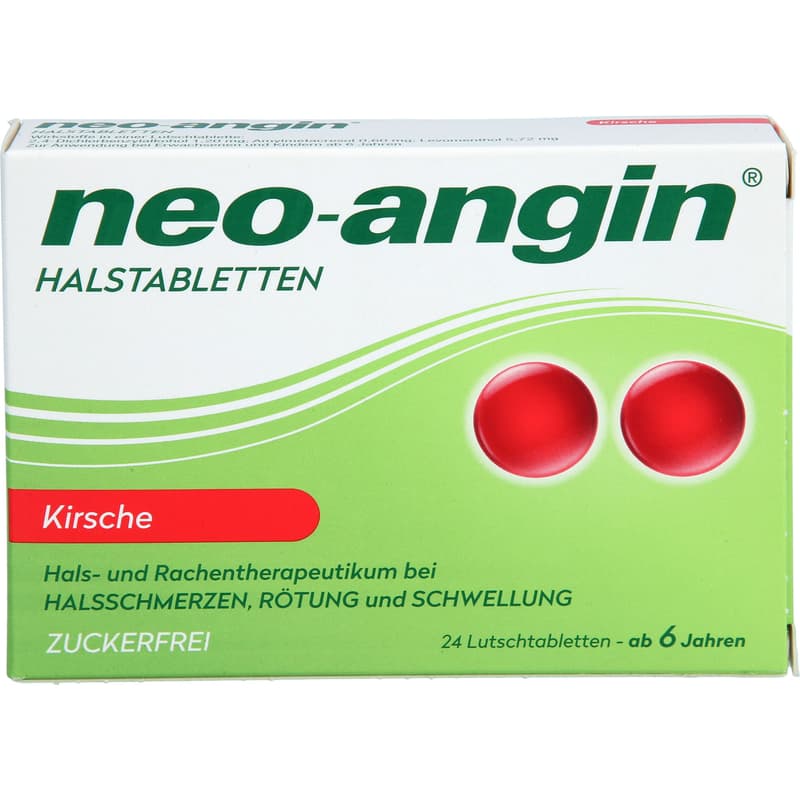 NEO-ANGIN throat lozenges cherry