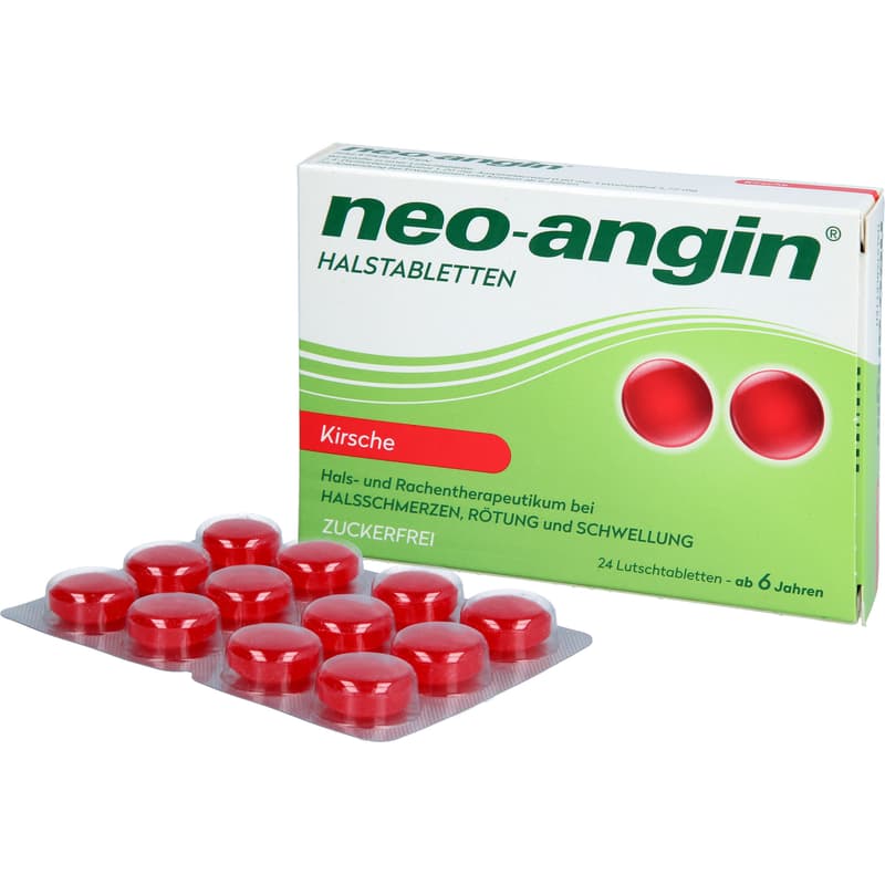 NEO-ANGIN throat lozenges cherry