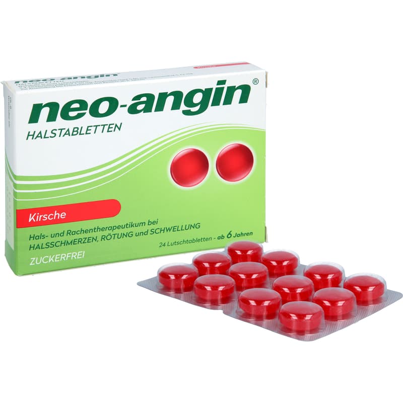 NEO-ANGIN throat lozenges cherry