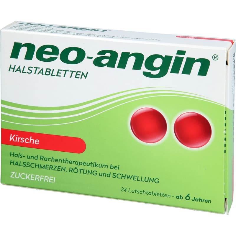 NEO-ANGIN throat lozenges cherry