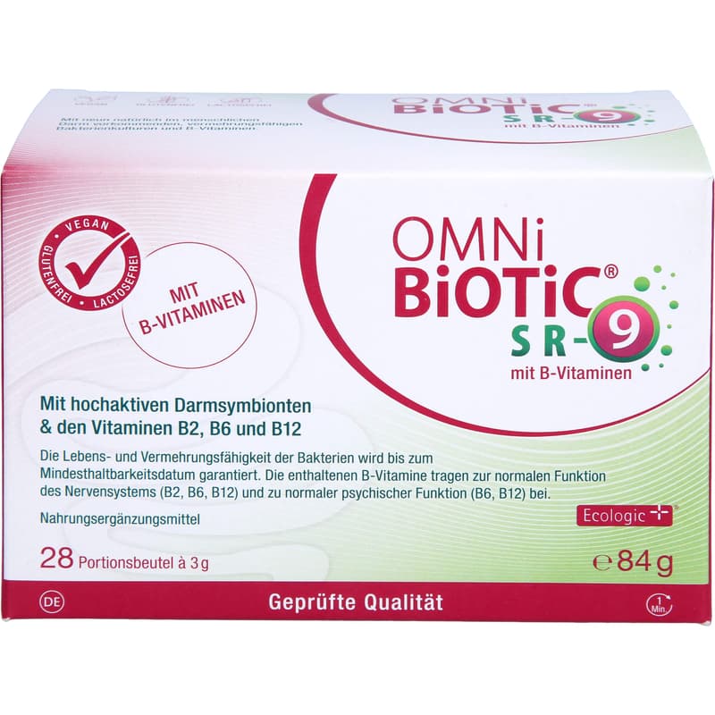 OMNI BiOTiC SR-9 mit B-Vitaminen Pulver Beutel