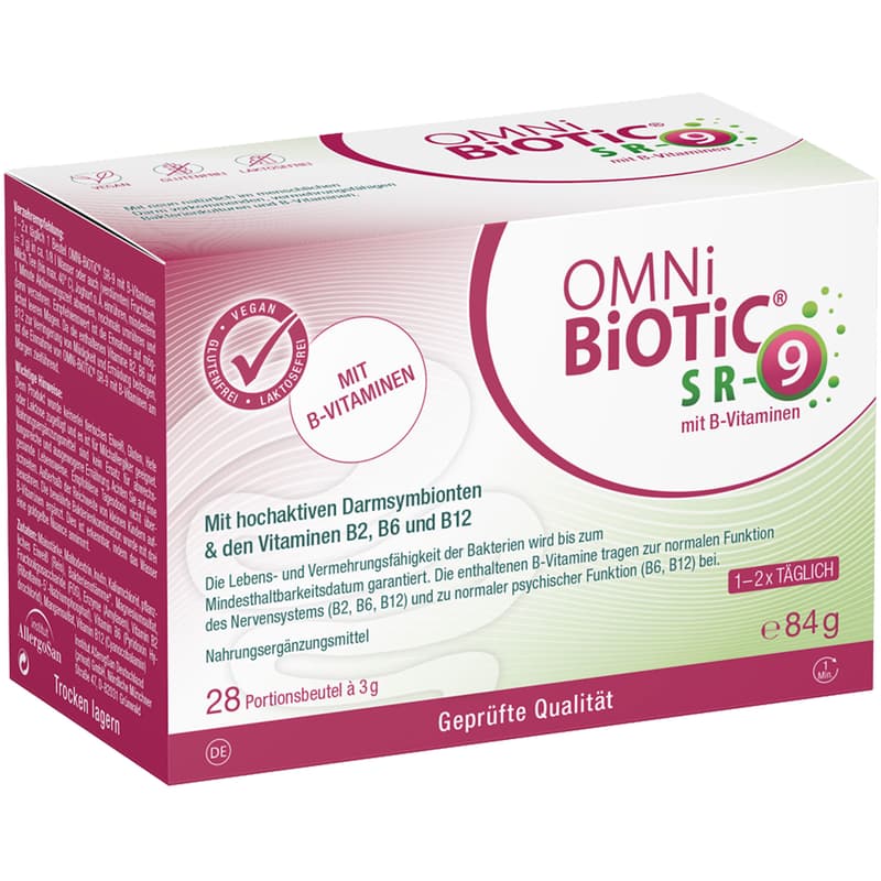 OMNI BiOTiC SR-9 mit B-Vitaminen Pulver Beutel