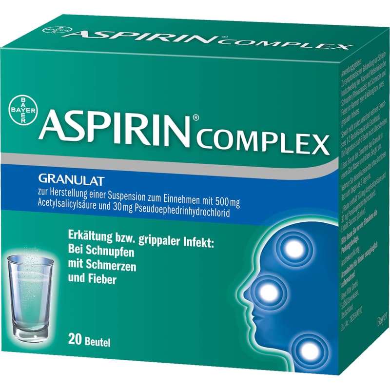 ASPIRIN Complex Btl.m.Gran.z.Herst.e.Susp.z.Einn.