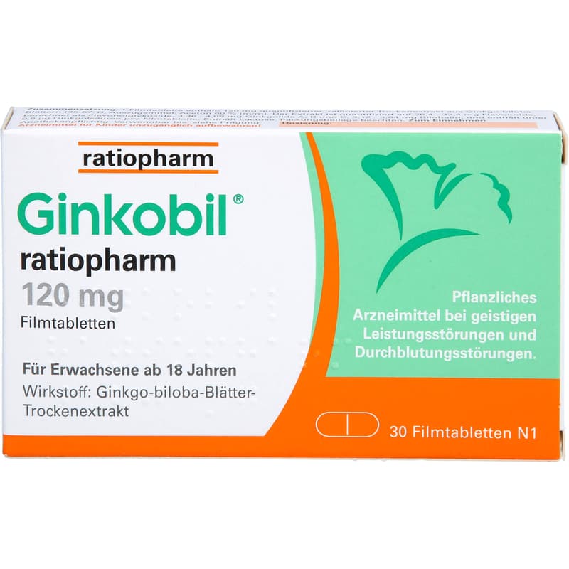 GINKOBIL-ratiopharm 120 mg Filmtabletten