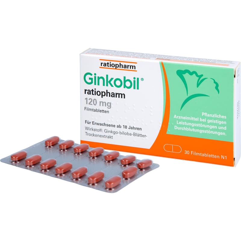 GINKOBIL-ratiopharm 120 mg Filmtabletten