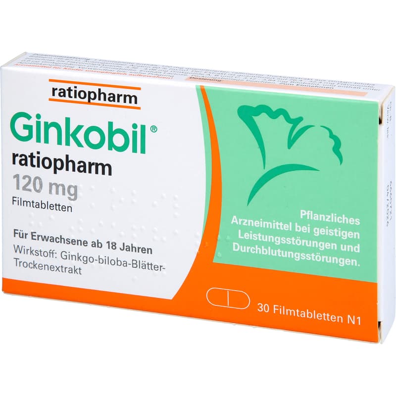 GINKOBIL-ratiopharm 120 mg Filmtabletten