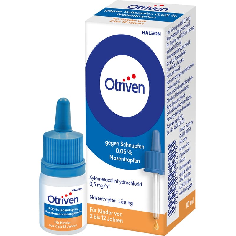 OTRIVEN 0.05% nasal drops