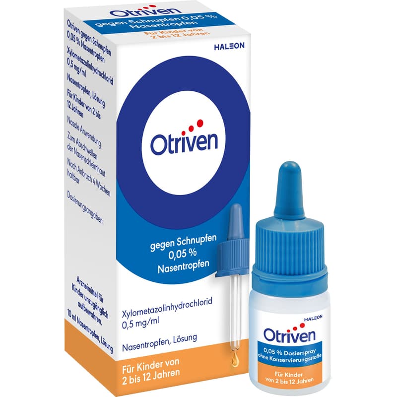 OTRIVEN 0.05% nasal drops