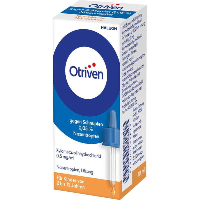 OTRIVEN 0.05% nasal drops