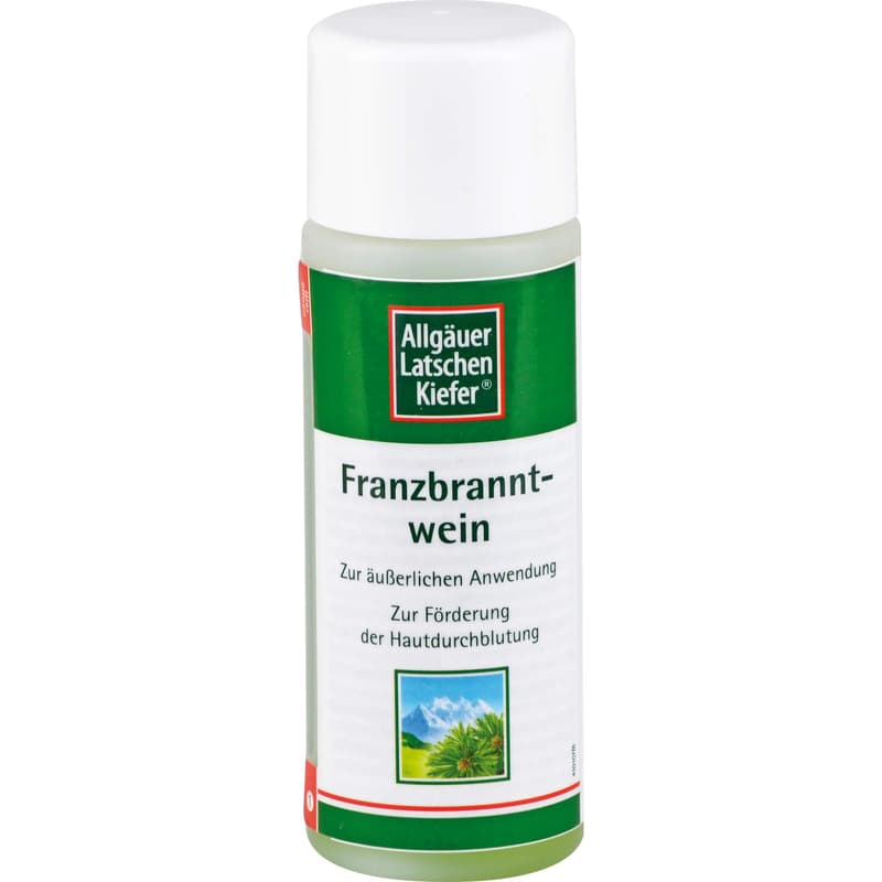 ALLGÄUER LATSCHENK. Rubbing alcohol extra strong