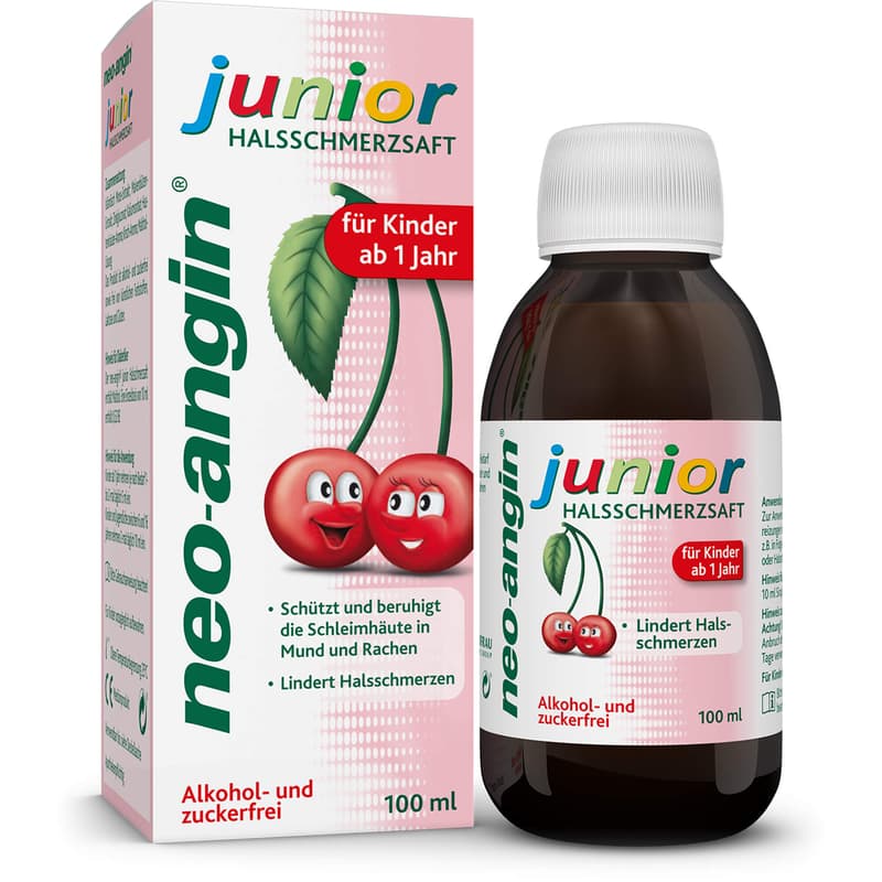 NEO-ANGIN junior sore throat syrup