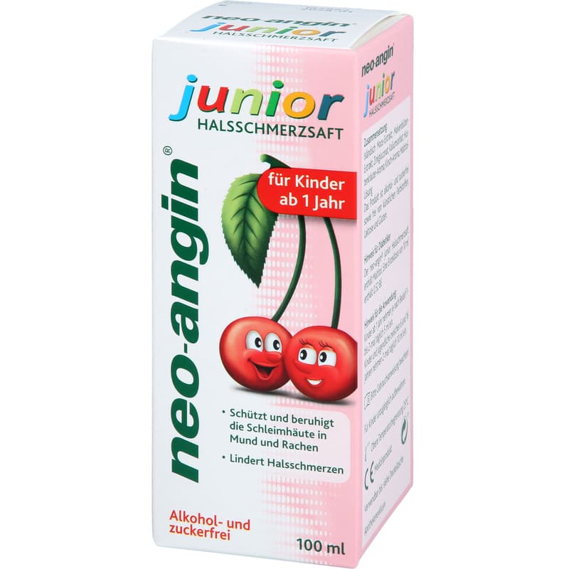 NEO-ANGIN junior sore throat syrup