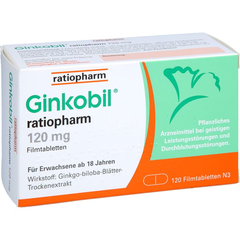 GINKOBIL-ratiopharm 120 mg Filmtabletten