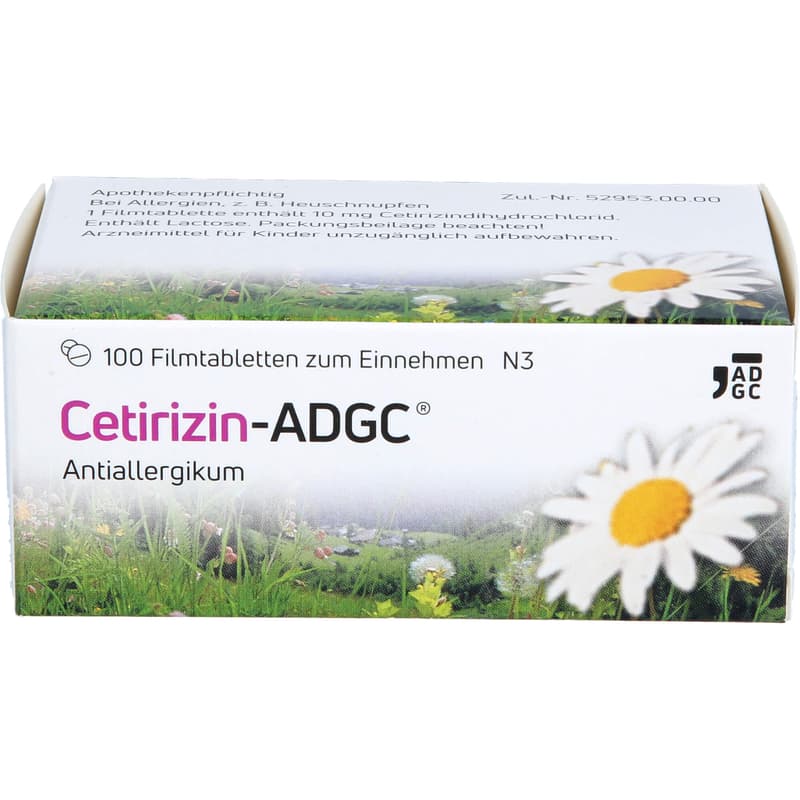 CETIRIZINE ADGC film-coated tablets