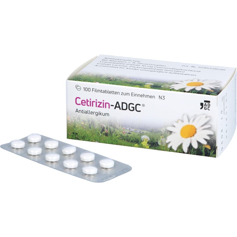 CETIRIZINE ADGC film-coated tablets