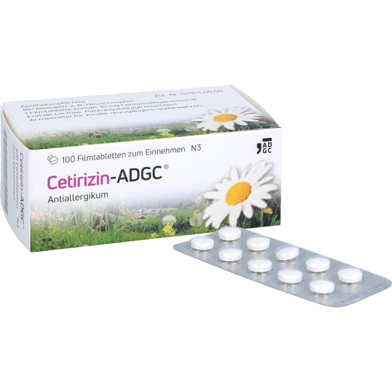CETIRIZINE ADGC film-coated tablets