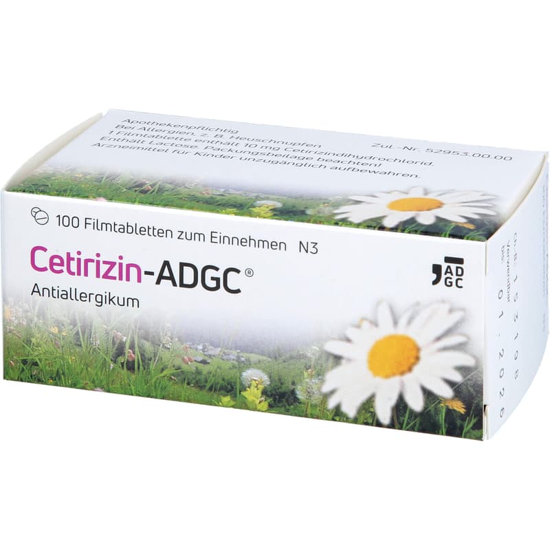 CETIRIZINE ADGC film-coated tablets