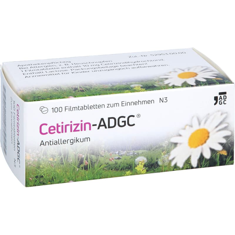 CETIRIZINE ADGC film-coated tablets